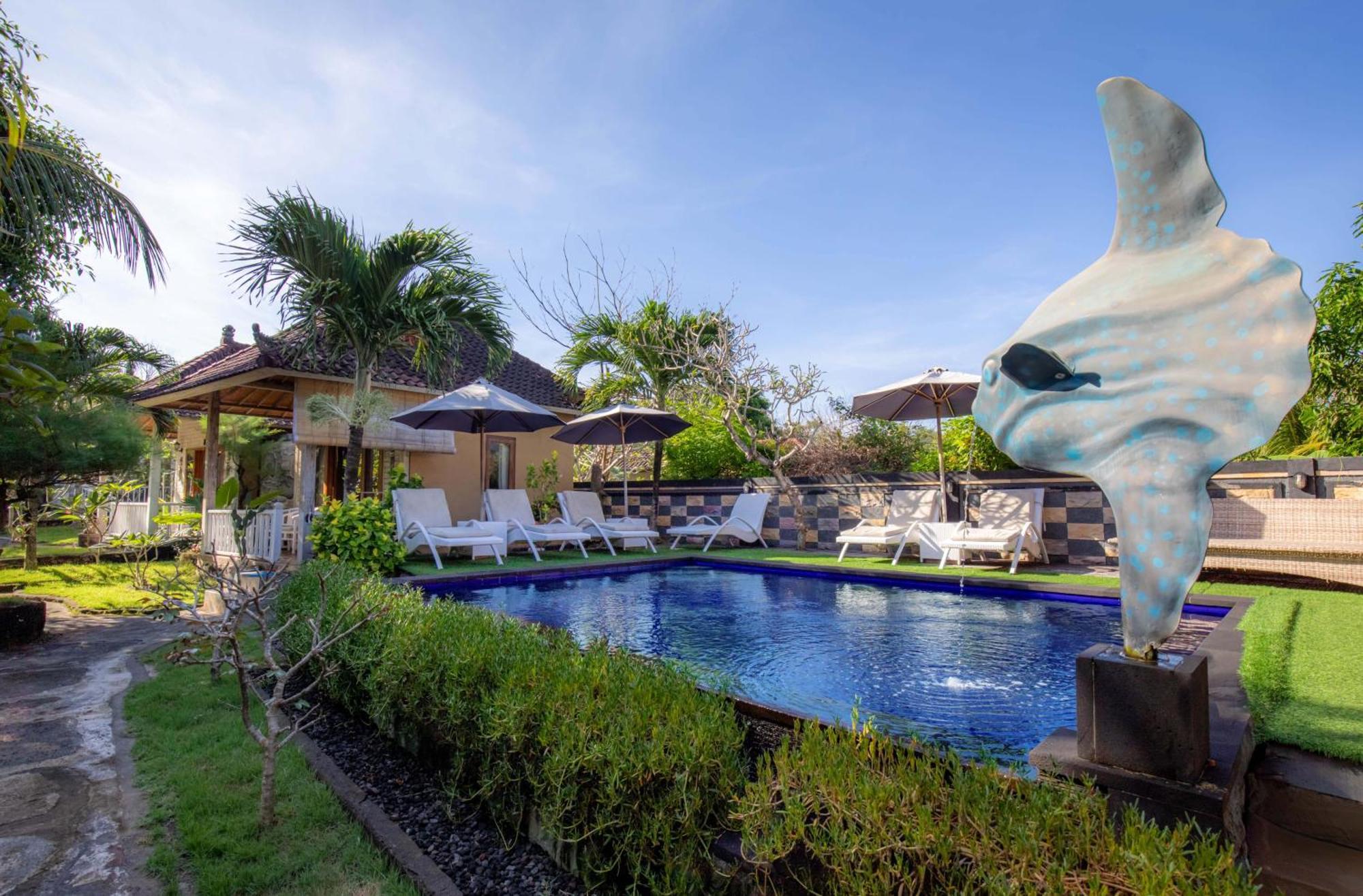 Blue Lagoon Secret Villas Lembongan Exterior foto