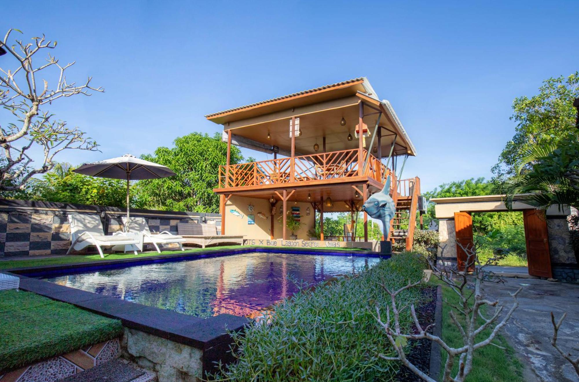 Blue Lagoon Secret Villas Lembongan Exterior foto